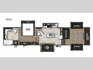 2020 Coachmen Brookstone Wide Body 344FL Holiday RV Sales and